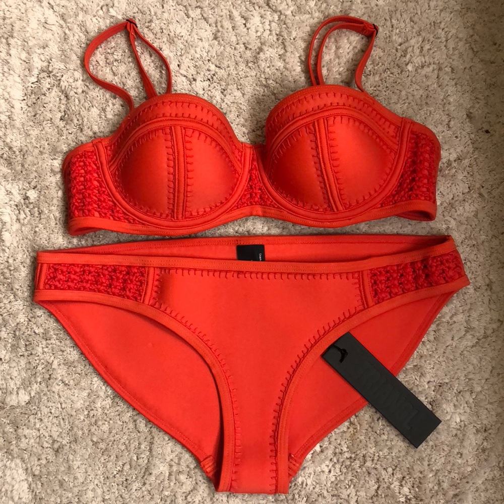 NWT Triangl Red ‘Piper’ Swimsuit
